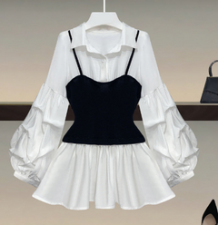 Two-Piece Shirt Top